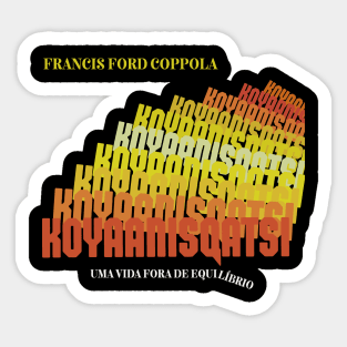 Koyaanisqatsi: Life Out of Balance 1982 Sticker